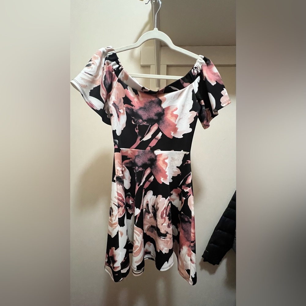 Off the shoulder dress